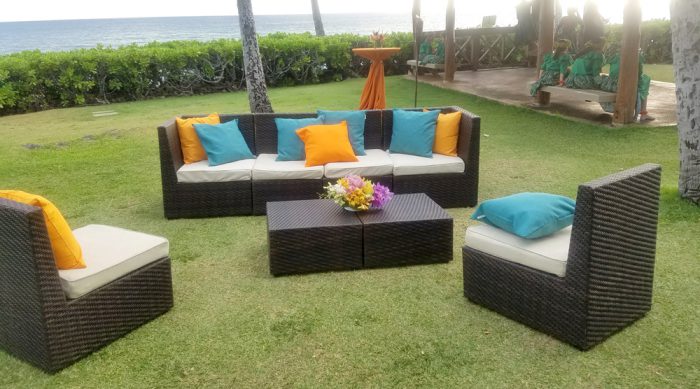 Single Seat Wicker Chair