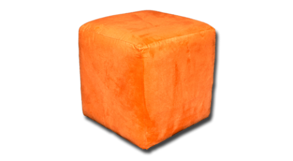 Ottoman Cube Orange