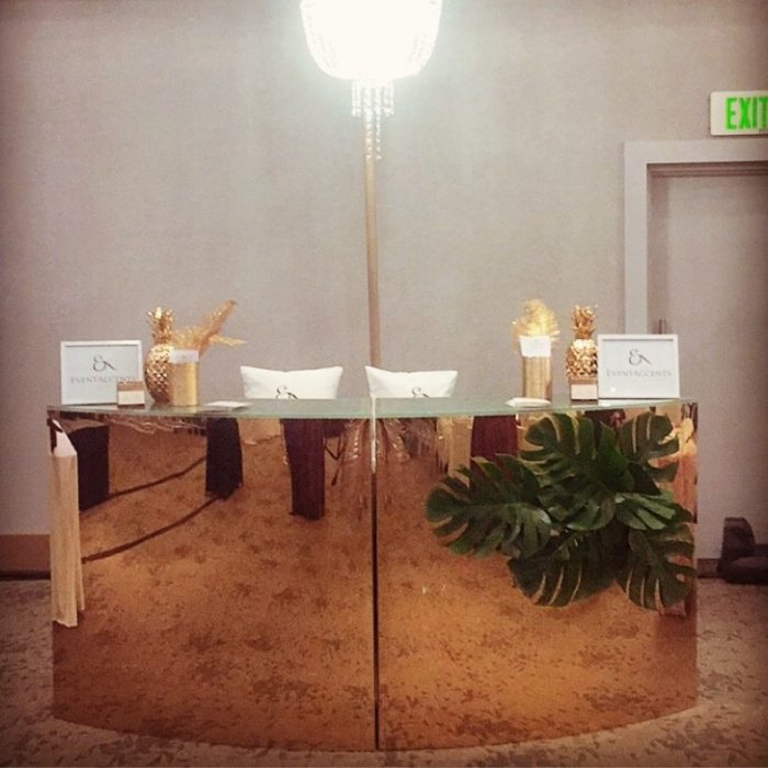 Bar Curved Gold Luxe