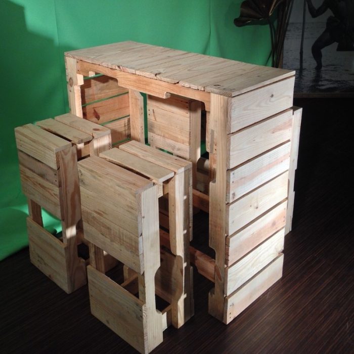 Bar Stool Pallet