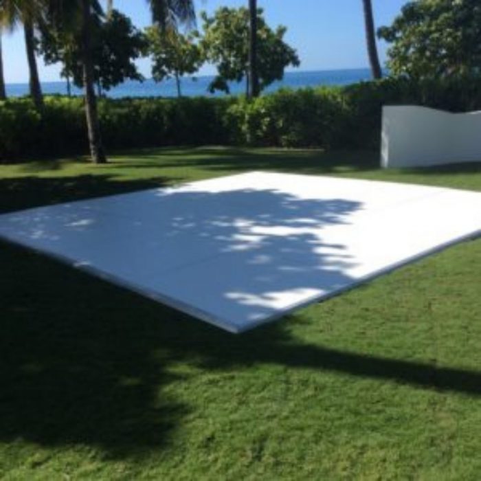 White Laminate Dance Floor