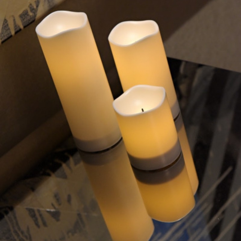 LED Candle Pillar
