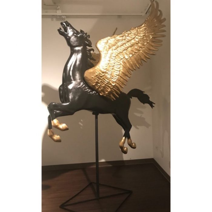 Large pegasus statue