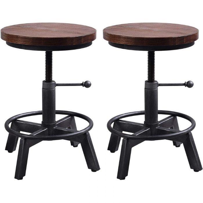 Stool Black Industrial