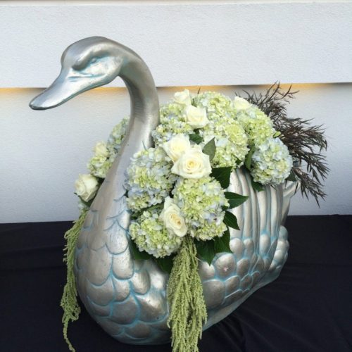 Swan Vessel Vase