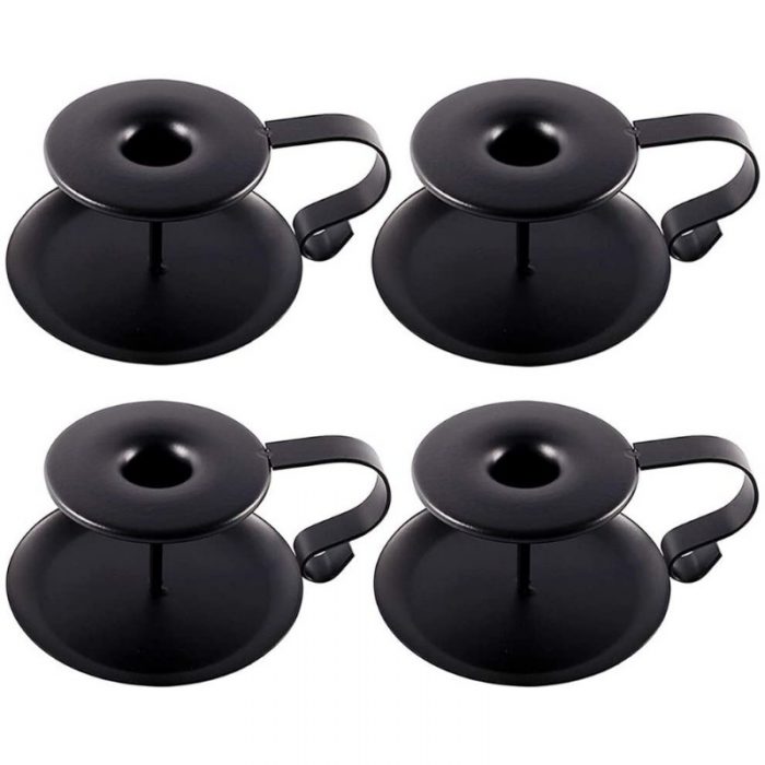 Taper Candle Holder Black
