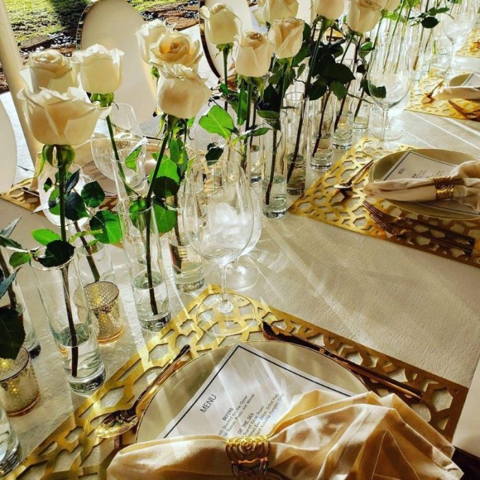 Gold Lattice Votive