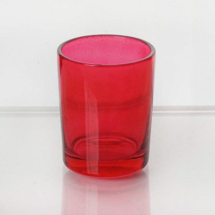 Votive Red Glass