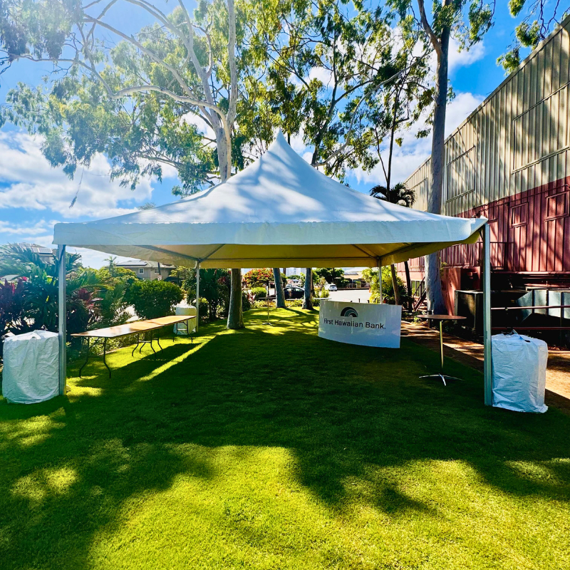 White High Peak Pagoda Tent