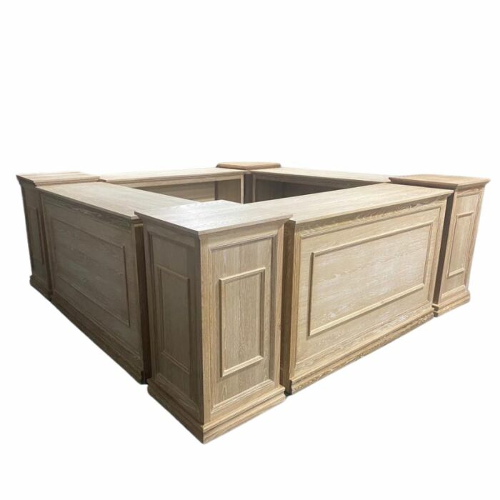 Whitewash Wood Bar Set