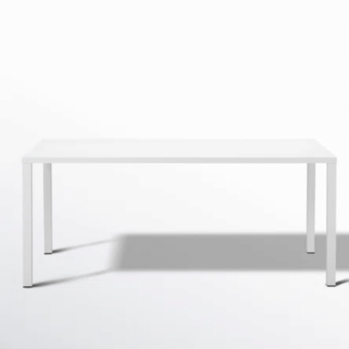 White Metal Table